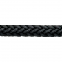 ROPE MEGA BRAID 3/4" SINGLE BRAID NYLON BLACK (BY/FOOT)