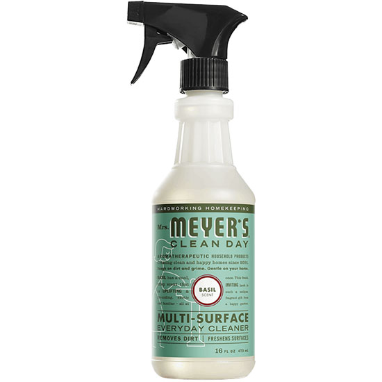 MRS MEYERS BASIL MULTI-SURFACE SPRAY CLEANER 16OZ