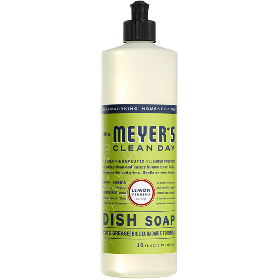 MRS MEYERS LEMON VERBENA DISH SOAP 16 OZ