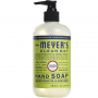 MRS MEYERS LEMON VERBENA LIQUID HAND SOAP 12.5 OZ PUMP BOTTLE