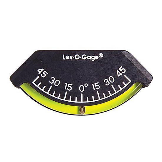 SUN COMPANY LEV-O-GAGE BOAT CLINOMETER