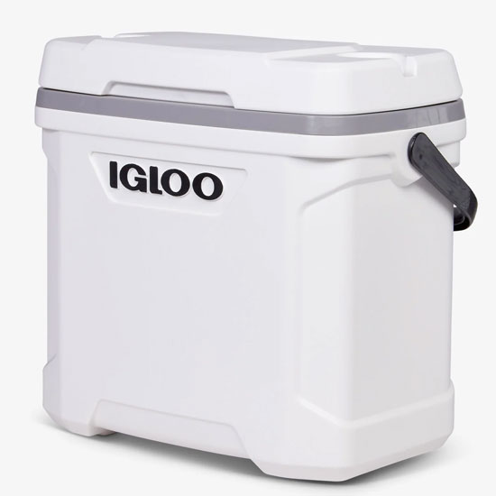 IGLOO&reg; LATITUDE MARINE ULTRA 30 QUART COOLER WHITE