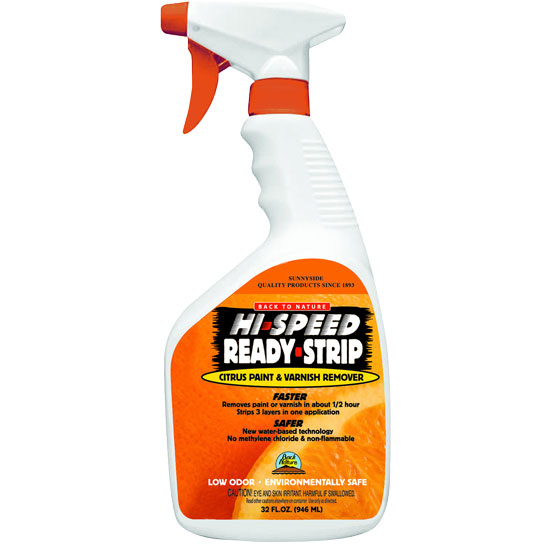 SUNNYSIDE HI SPEED READY STRIP CITRUS PAINT & VARNISH REMOVER 32OZ