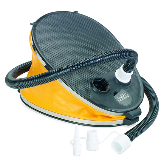 BELLOWS FOOT AIR PUMP TEXSPORT HIGH VOLUME