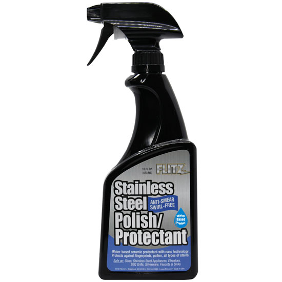 FLITZ S/S POLISH 473 ML SPRAY FOR S/S