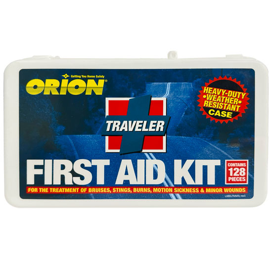 ORION TRAVELER FIRST AID KIT CONTAINS 108 PIECES