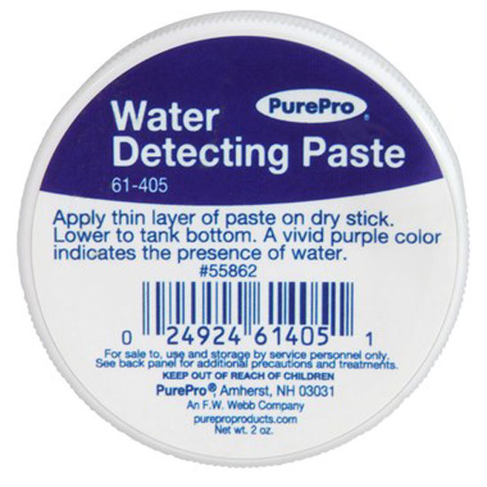 WATER DETECTING PASTE 2 OZ JAR