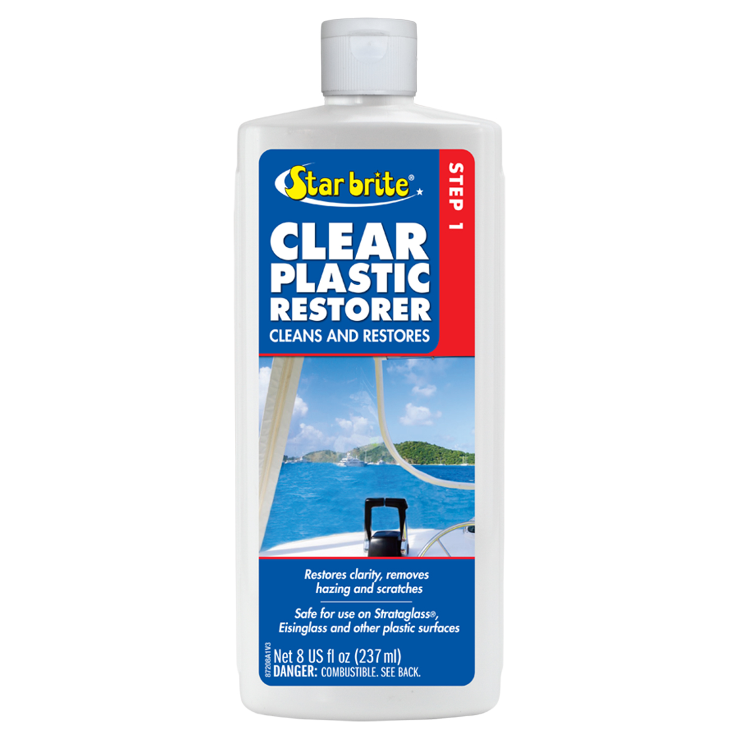 STARBRITE CLEAR PLASTIC RESTORER 8 OZ