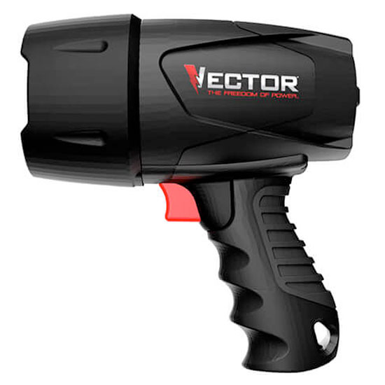 VECTOR 600 LUMEN WATERPROOF & USB RECHARGEABLE SPOTLIGHT