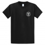 VALLATION LOBSTER LOGO T-SHIRT BLACK LARGE