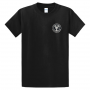 VALLATION LOBSTER LOGO T-SHIRT BLACK SMALL