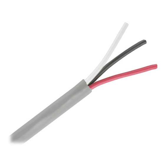 PACER UNSHIELDED MULTICONDUCTOR GRAY 18/3 ROUND CABLE (250' REEL)