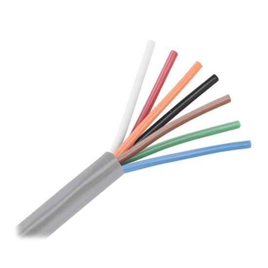 PACER UNSHIELDED MULTICONDUCTOR GRAY 18/7 ROUND CABLE (250' REEL)