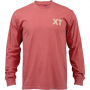 XTRATUF BUOY LONG SLEEVE SHIRT MINERAL RED SMALL