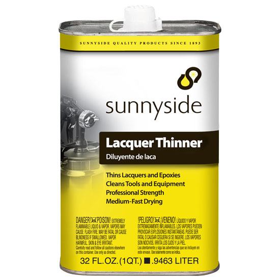 SUNNYSIDE LACQUER THINNER QUART