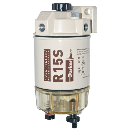 RACOR FUEL FILTER WATER SEPARATOR FOR DIESEL FUEL 15 GPH FLOW RATE