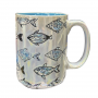 LUSTER GLAZE SEALIFE MUG 18OZ