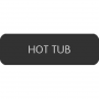 BLUE SEA 8063-0475 LABEL HOT TUB LARGE FORMAT STYLE