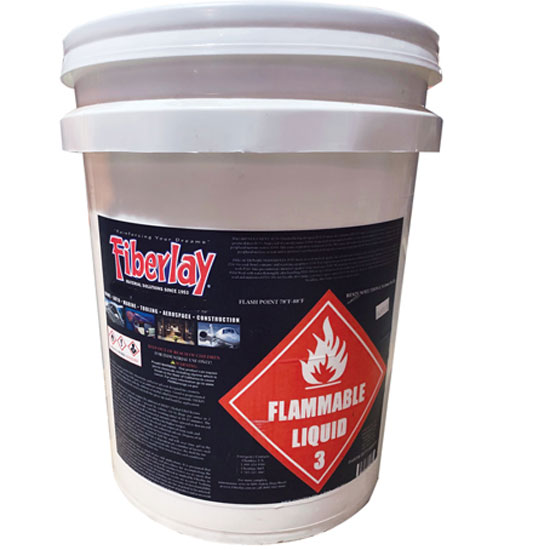 FIBERLAY ORCA GUARD GELCOAT MEDIUM GRAY NO WAX 5 GALLON