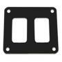 PACER CONTURA SWITCH PANEL BLANK BLACK 2 POSITION 1 ROW