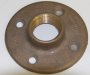 FLOOR FLANGE 1/2" BRONZE