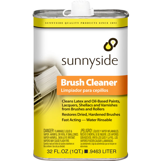 BRUSH CLEANER QUART WATER RINSABLE