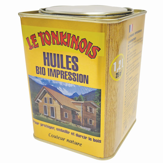 LE TONKINOIS BIO-IMPRESSION LINSEED OIL VARNISH PRIMER 1.2 LITER