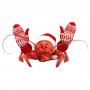 CHRISTMAS CARD LOBSTER MITTENS 16 CARDS W/ENVELOPES