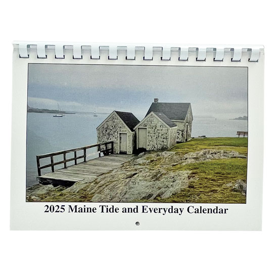 LAURA MARR CALENDAR MAINE TIDE & EVERYDAY 2025 EDITION