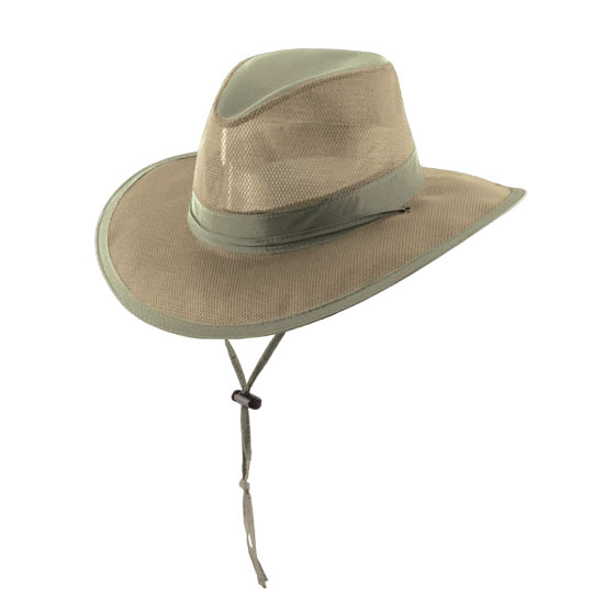 HAT DORFMAN PACIFIC MEN FOSSIL NYLON SIZE SMALL