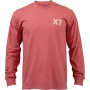 XTRATUF BUOY LONG SLEEVE SHIRT MINERAL RED