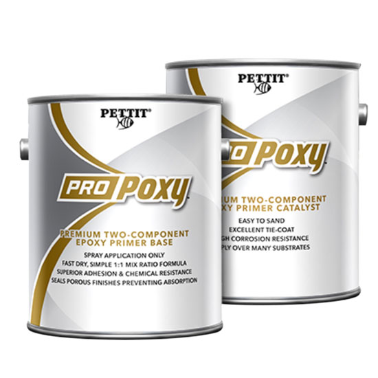 PETTIT PAINT PROPOXY TWO PART EPOXY PRIMER WHITE GALLON KIT