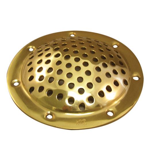 STRAINER BRONZE ROUND 6" FOR 2" THRU HULL