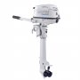 TOHATSU 5HP PROPANE OUTBOARD 4 STROKE LONG SHAFT WHITE