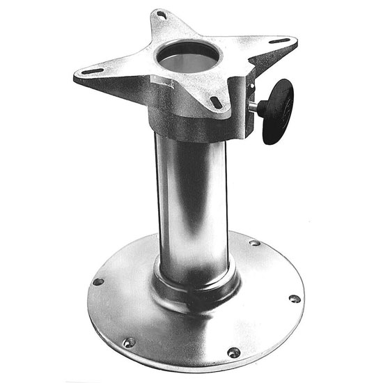 GARELICK SEAT BASE SATIN ALUMINUM 30"