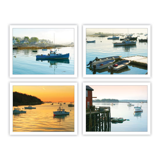 COMMERCIAL FISHING NOTECARDS BY WAYNE HAMILTON SET OF 8