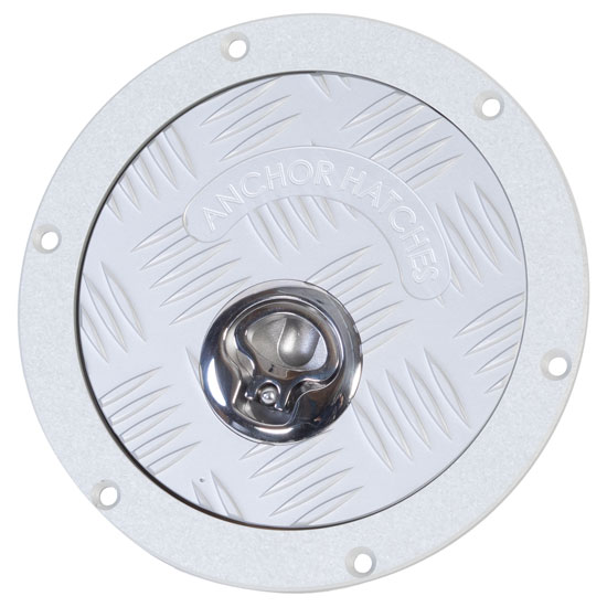 ANCHOR HATCHES ANODIZED ALUMINUM SINGLE QUICK RELEASE ROUND 7"