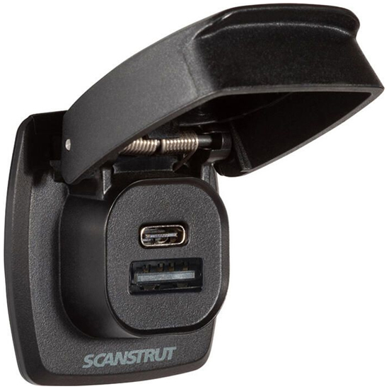 SCANSTRUT FLIP PRO PLUS USB-A & USB-C CHARGER