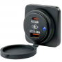 SEA DOG SQUARE SURFACE MOUNT POWER SOCKET USB 3.0 & USB-C