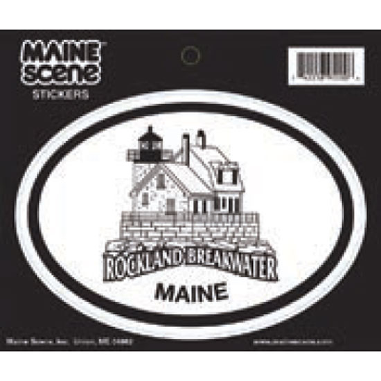 ROCKLAND MAINE BREAKWATER DECAL