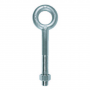 EYEBOLT REGULAR 1/2" X 8" HOT DIP GALVANIZED WITH NUT