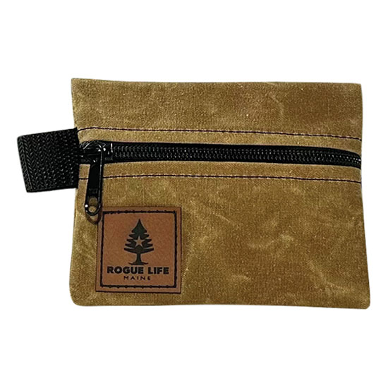 ROGUE LIFE WAX ZIPPER POUCH SMALL