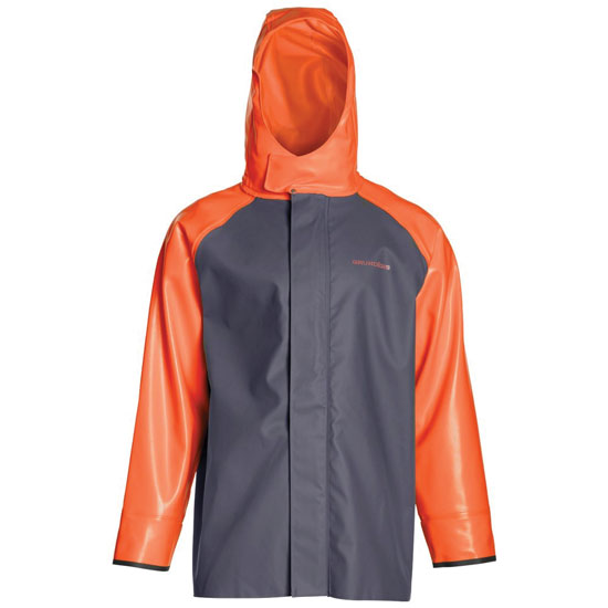 GRUNDENS HAULER JACKET HI-VIS ORANGE/GRAY LARGE