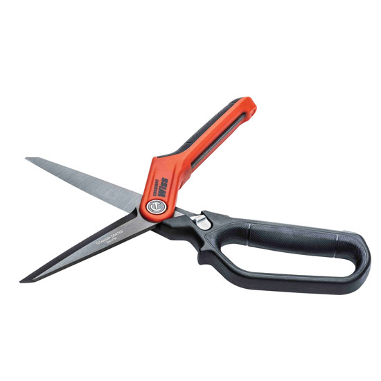 CRESCENT WISS&REG HEAVY-DUTY TRADESMAN SHEARS 4" BLADE