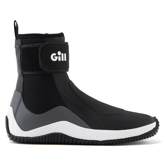 GILL MARINE EDGE DINGHY BOOTS BLACK MENS SIZE 9