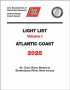 BOOK LIGHT LIST VOL1 ATLANTIC COAST 2025 MAINE TO NJ