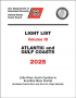 BOOK LIGHT LIST VOL3 ATLANTIC & GULF COAST 2025 S CAROLINA-FLORIDA