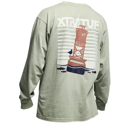 XTRATUF BUOY LONG SLEEVE SHIRT ICEBERG GREEN X-LARGE
