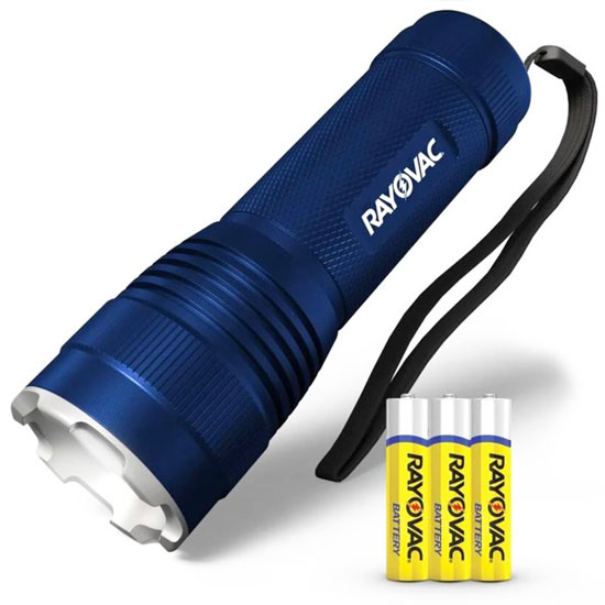 RAYOVAC&REG 200 LUMEN TACTICAL FLASHLIGHT