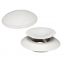 SEA DOG POP-UP SINK STOPPER SMALL WHITE RUBBER 1.25"